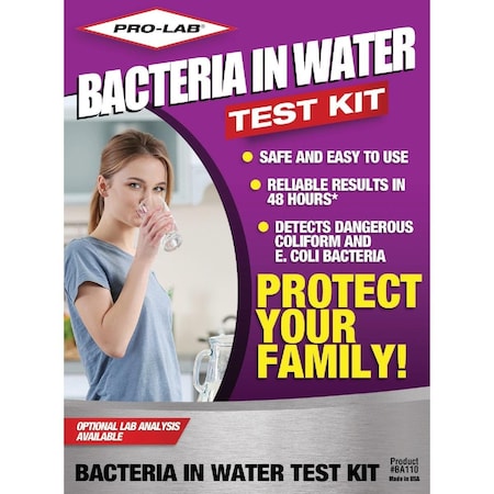 Pro Lab Water Bacteria Test Kit BA110